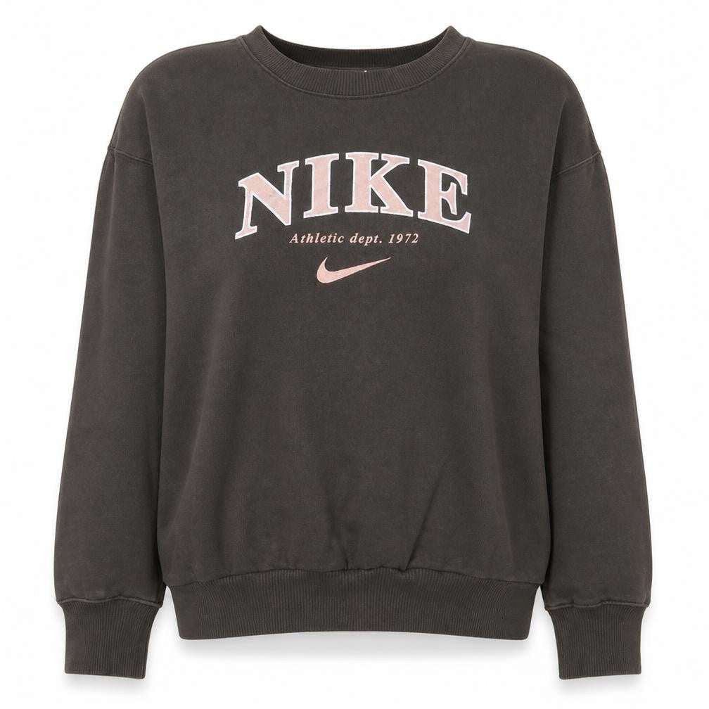 Womens UK Size S Nike Brown Pullover Sweatshirt