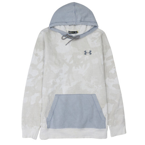 Mens UK Size M Under armour Grey Pullover Hoodie