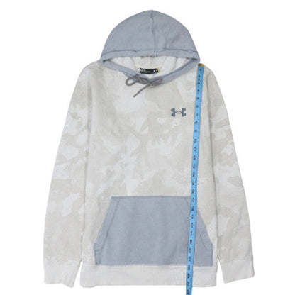 Mens UK Size M Under armour Grey Pullover Hoodie