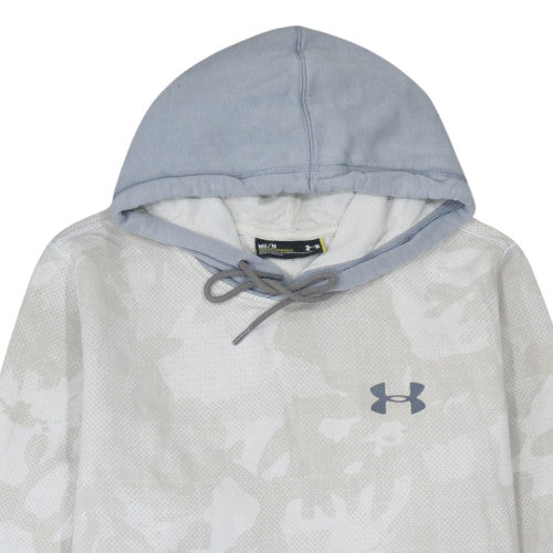 Mens UK Size M Under armour Grey Pullover Hoodie