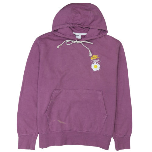 Womens UK Size XL Nike Purple Pullover Hoodie