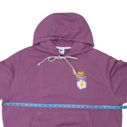 Womens UK Size XL Nike Purple Pullover Hoodie