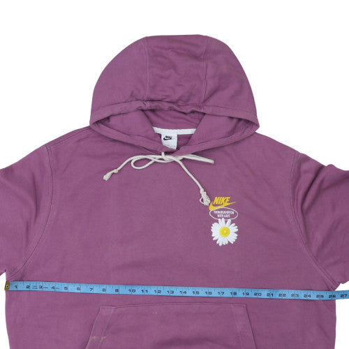 Womens UK Size XL Nike Purple Pullover Hoodie