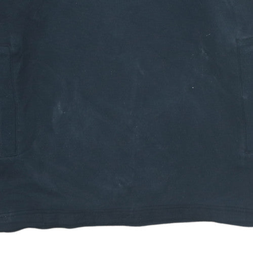 Mens UK Size S PUMA Black Pullover Hoodie