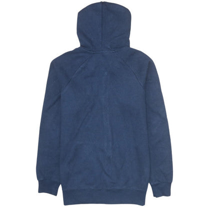 Mens UK Size M Umbro Blue Full Zip Hoodie