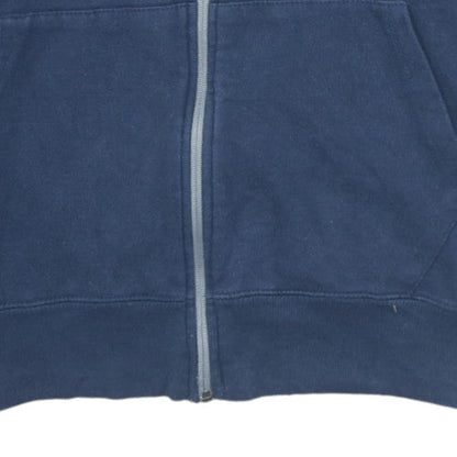 Mens UK Size M Umbro Blue Full Zip Hoodie