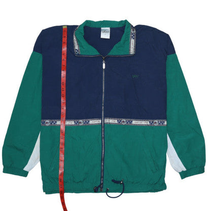 Mens UK Size XL T/ART Multicoloured Windbreaker Coat