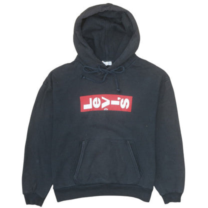 Womens UK Size 2XS Levi's Black Pullover Hoodie