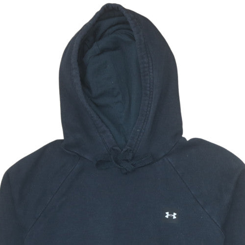 Mens UK Size S Under armour Blue Pullover Hoodie