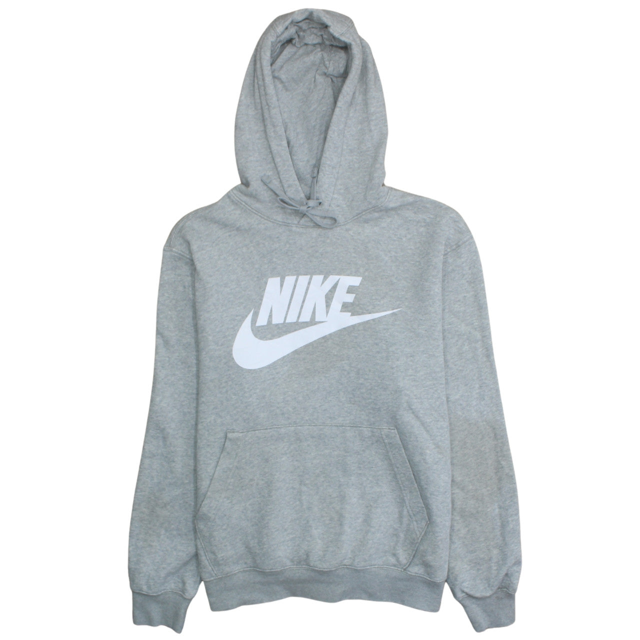 Mens UK Size M Nike Grey Pullover Hoodie