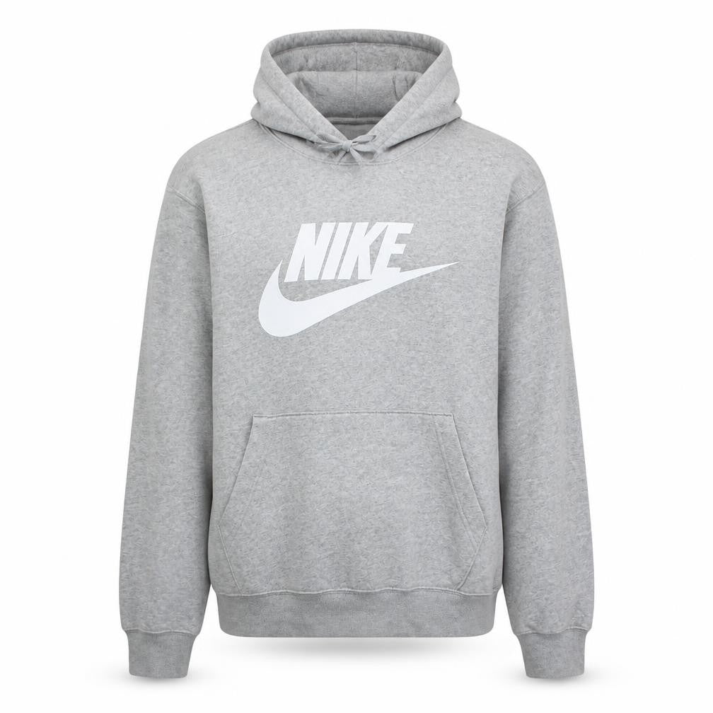 Mens UK Size M Nike Grey Pullover Hoodie