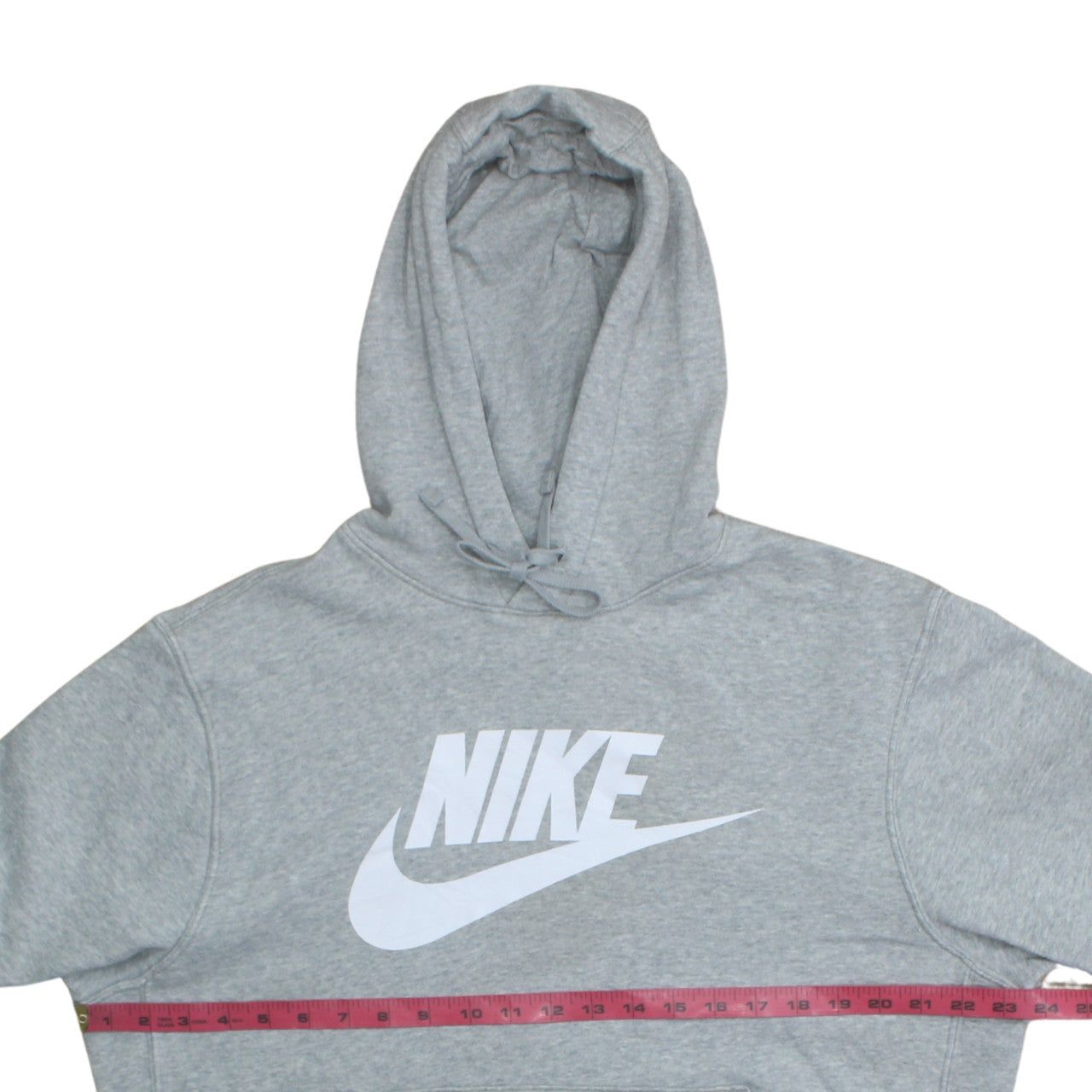 Mens UK Size M Nike Grey Pullover Hoodie