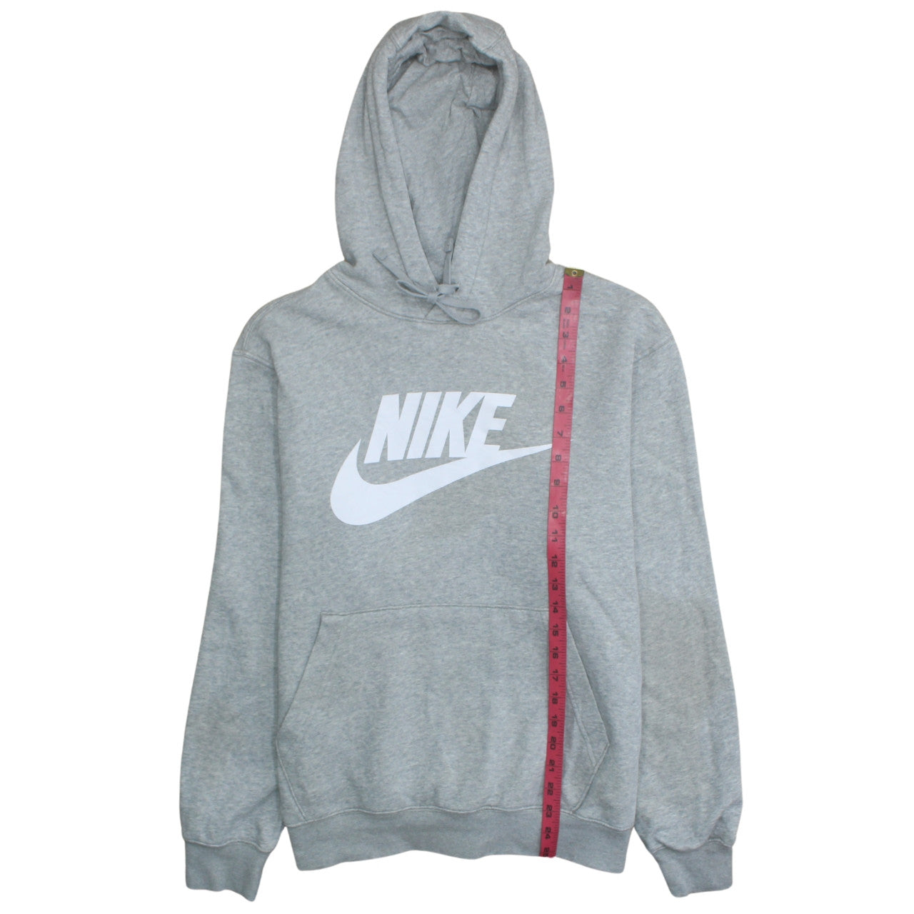 Mens UK Size M Nike Grey Pullover Hoodie