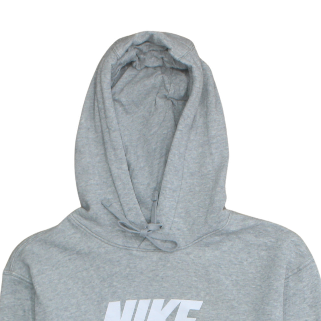 Mens UK Size M Nike Grey Pullover Hoodie