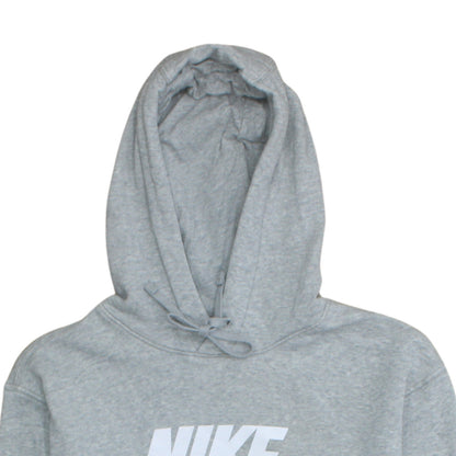 Mens UK Size M Nike Grey Pullover Hoodie