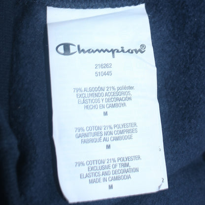 Mens UK Size M Champion Black Pullover Sweatshirt