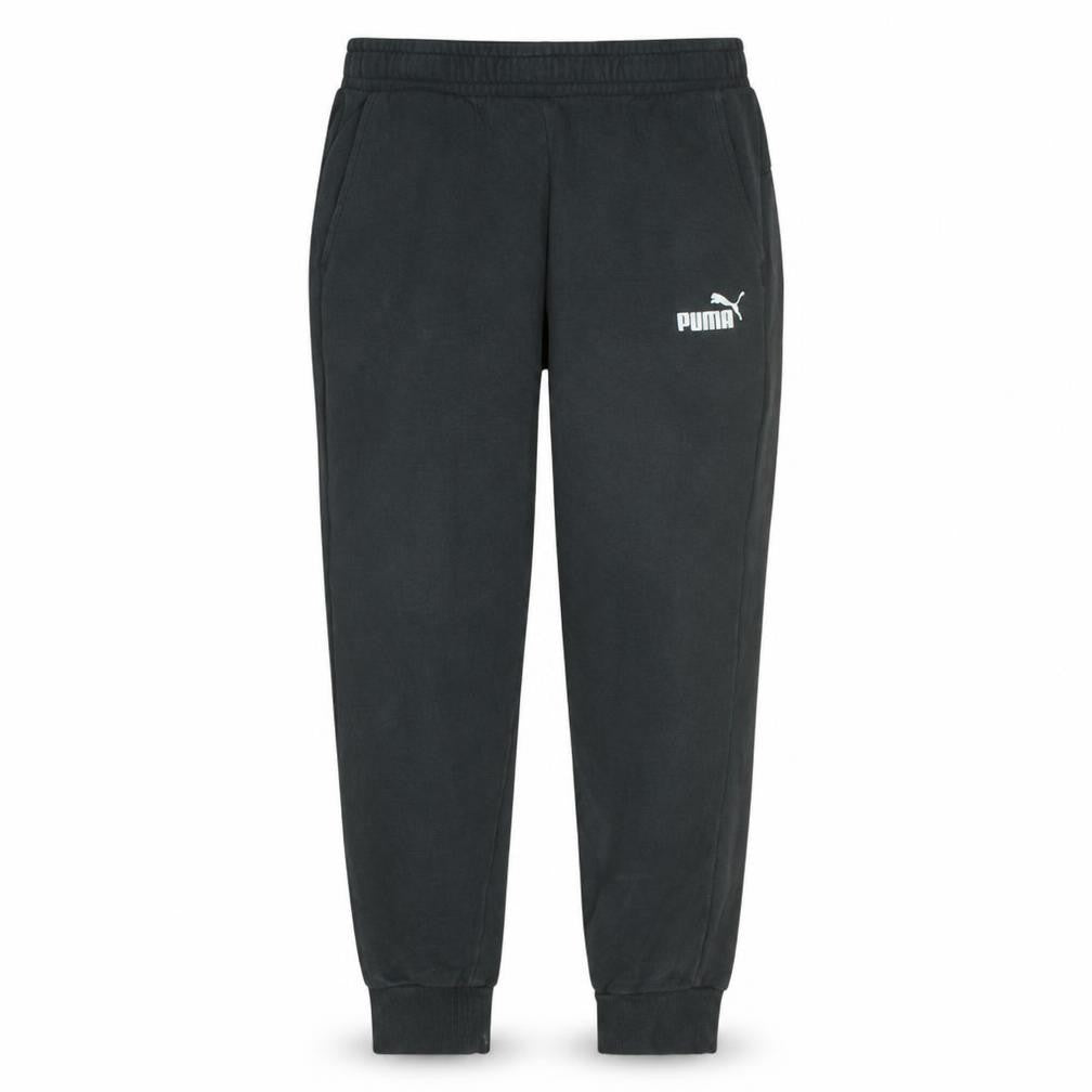 Mens UK Size L PUMA Regular Fit Jogger Black Trousers
