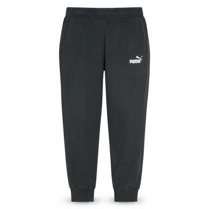 Mens UK Size L PUMA Regular Fit Jogger Black Trousers