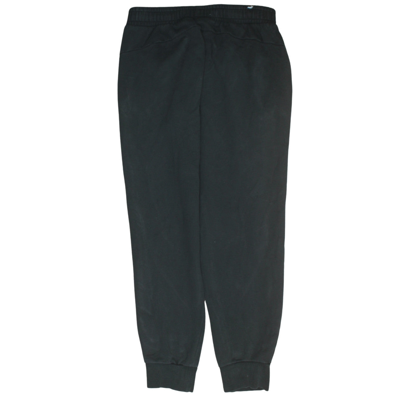 Mens UK Size L PUMA Regular Fit Jogger Black Trousers