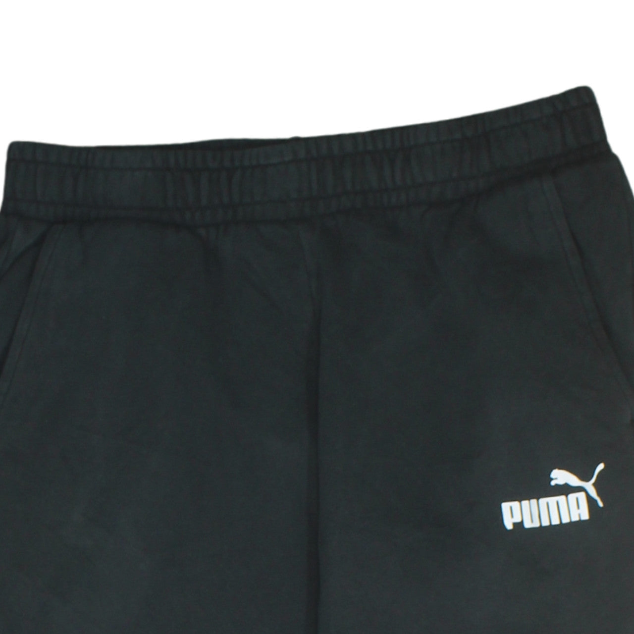 Mens UK Size L PUMA Regular Fit Jogger Black Trousers