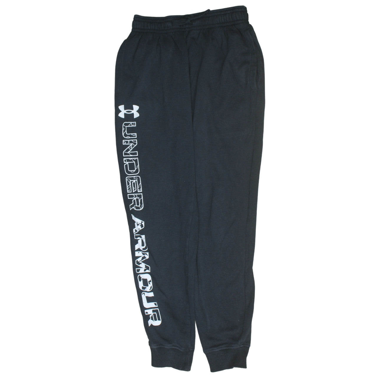 Mens UK Size M Under armour Relaxed Fit Sweatpants Black Trousers