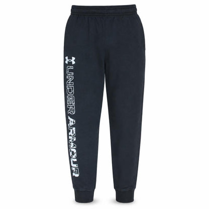 Mens UK Size M Under armour Relaxed Fit Sweatpants Black Trousers