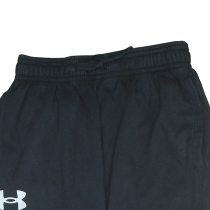 Mens UK Size M Under armour Relaxed Fit Sweatpants Black Trousers
