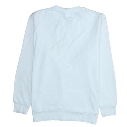 Womens UK Size L Levi's White Pullover Sweatshirt