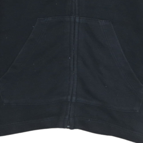 Womens UK Size XS PUMA Black Full Zip Hoodie
