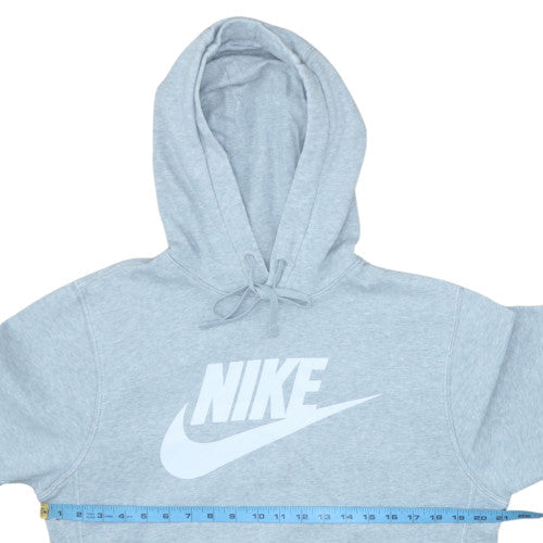 Mens UK Size S Nike Grey Pullover Hoodie