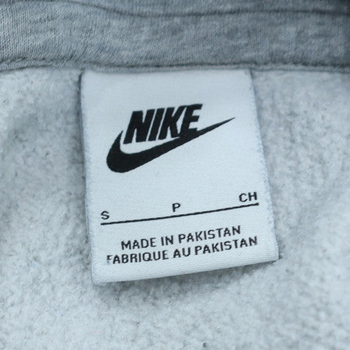 Mens UK Size S Nike Grey Pullover Hoodie