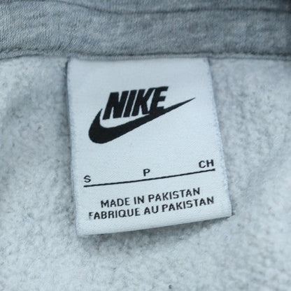 Mens UK Size S Nike Grey Pullover Hoodie