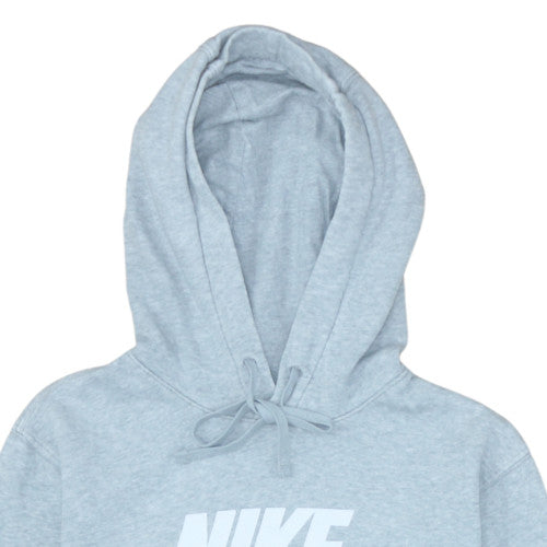 Mens UK Size S Nike Grey Pullover Hoodie