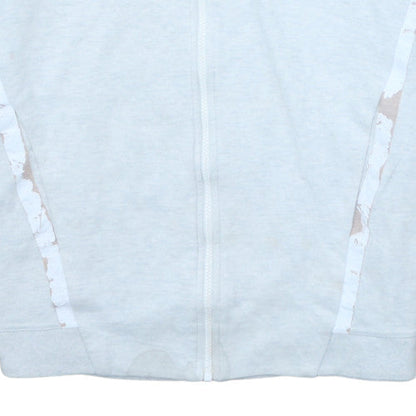 Mens UK Size M Nike Grey Full Zip Hoodie