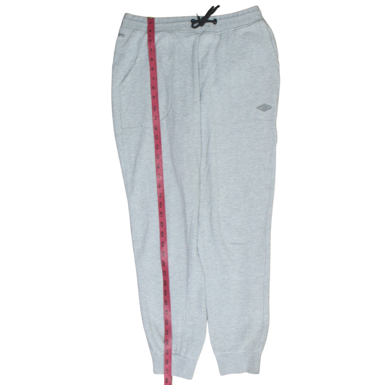 Mens UK Size L Umbro Regular Fit Jogger Grey Trousers