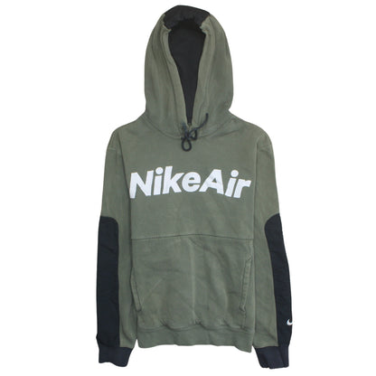 Mens UK Size XS Nike Green Pullover Hoodie
