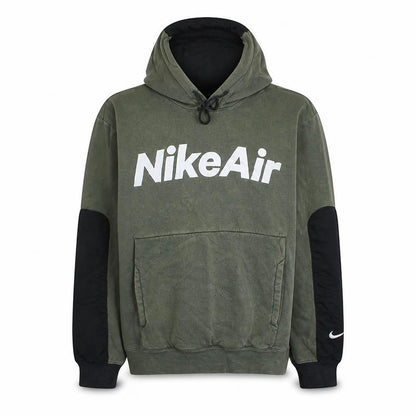 Mens UK Size XS Nike Green Pullover Hoodie