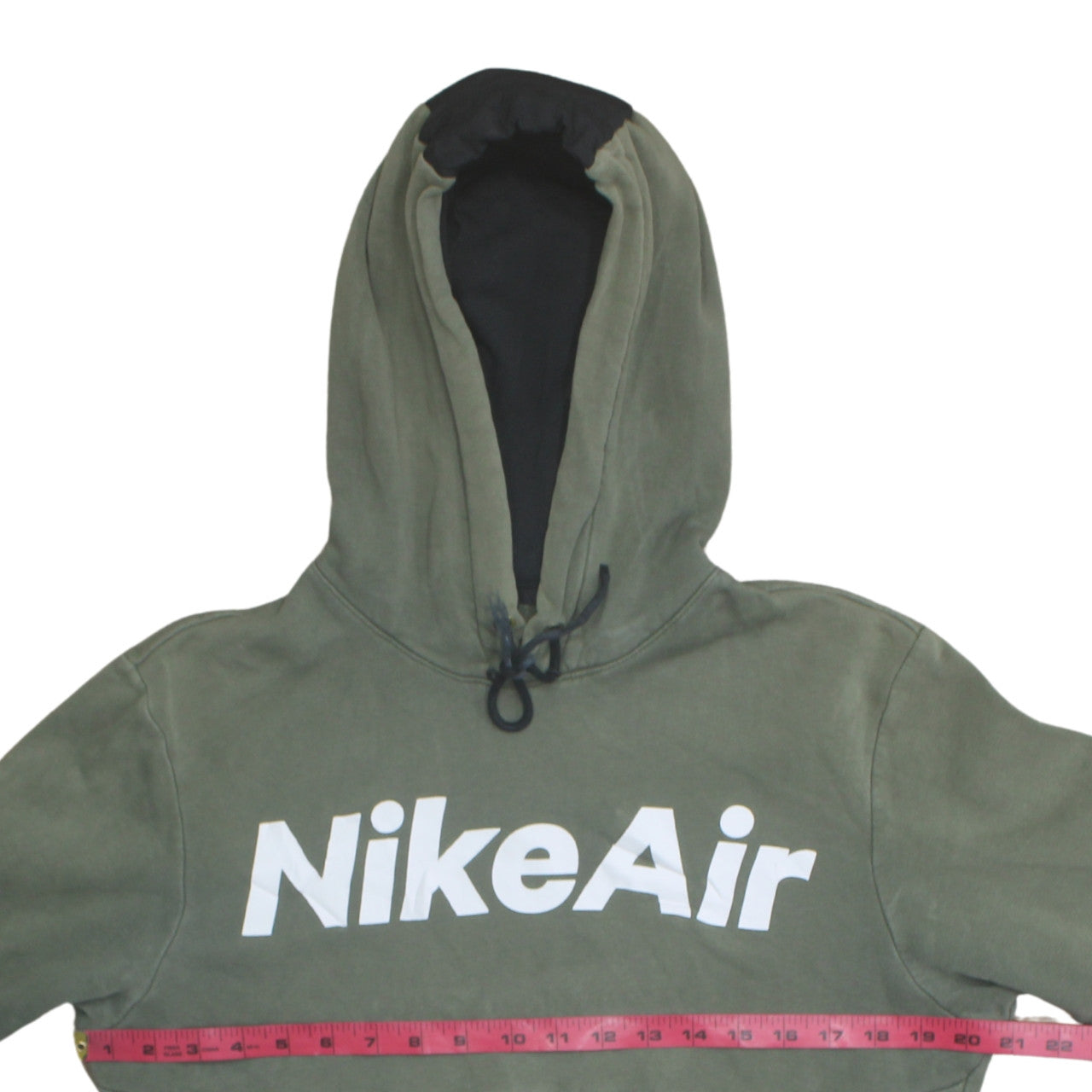 Mens UK Size XS Nike Green Pullover Hoodie
