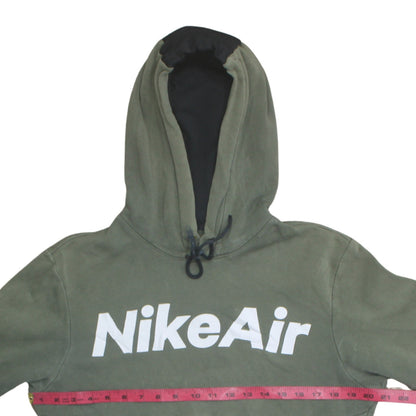 Mens UK Size XS Nike Green Pullover Hoodie