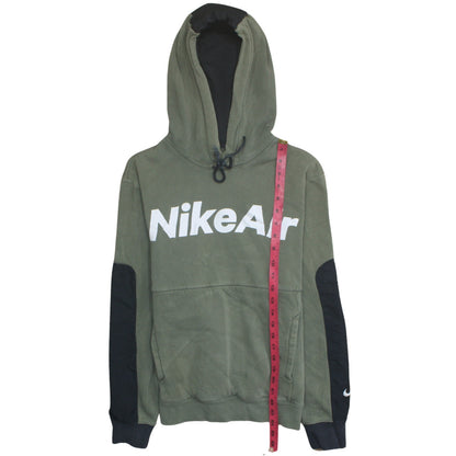 Mens UK Size XS Nike Green Pullover Hoodie
