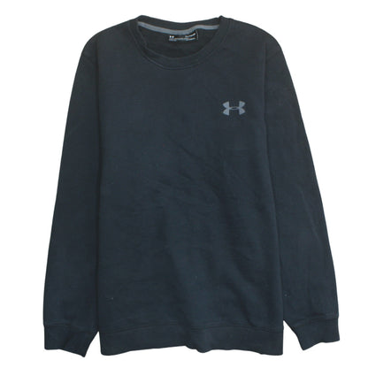 Mens UK Size XL Under armour Black Pullover Sweatshirt