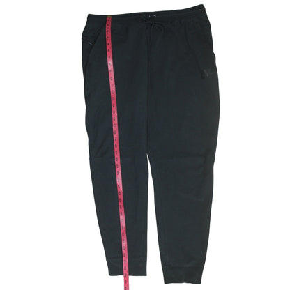 Nike Mens Black 2XL Jogger Sweatpants Elastic Waist Tapered Fit