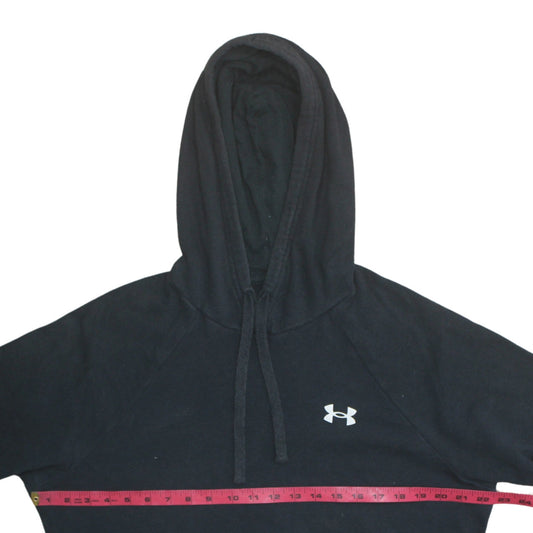 Mens UK Size S Under armour Black Pullover Hoodie