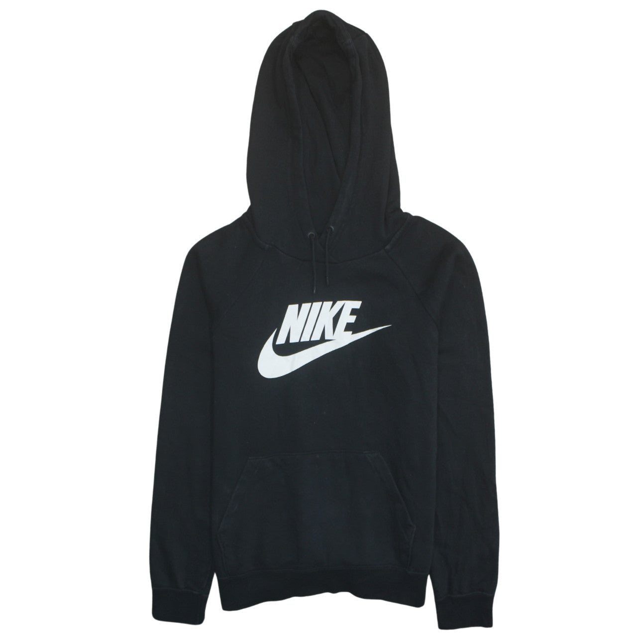 Womens UK Size S Nike Black Pullover Hoodie
