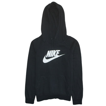 Womens UK Size S Nike Black Pullover Hoodie