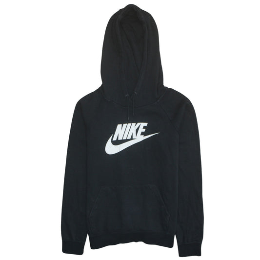 Womens UK Size S Nike Black Pullover Hoodie
