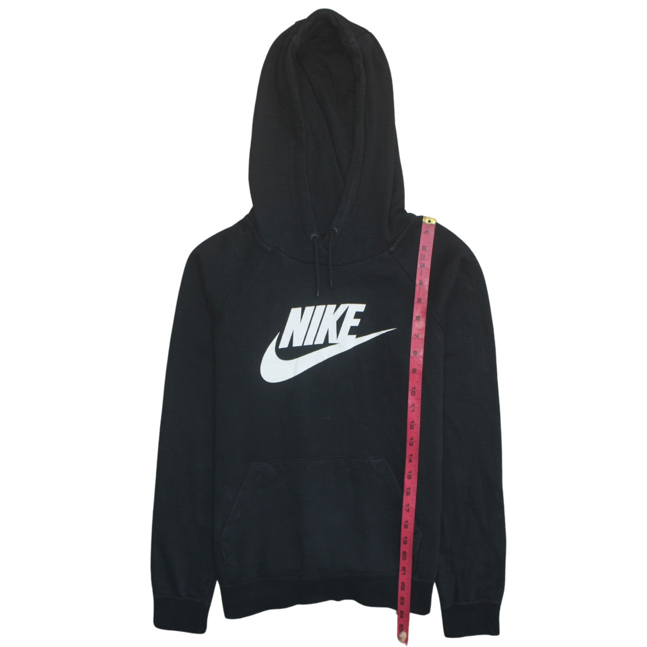 Womens UK Size S Nike Black Pullover Hoodie