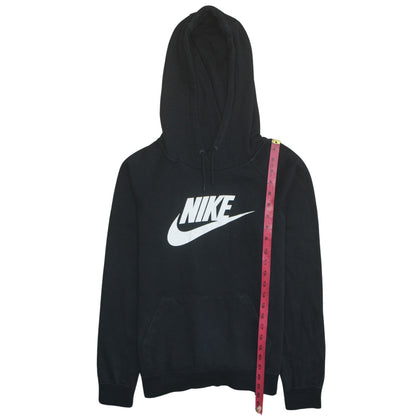Womens UK Size S Nike Black Pullover Hoodie