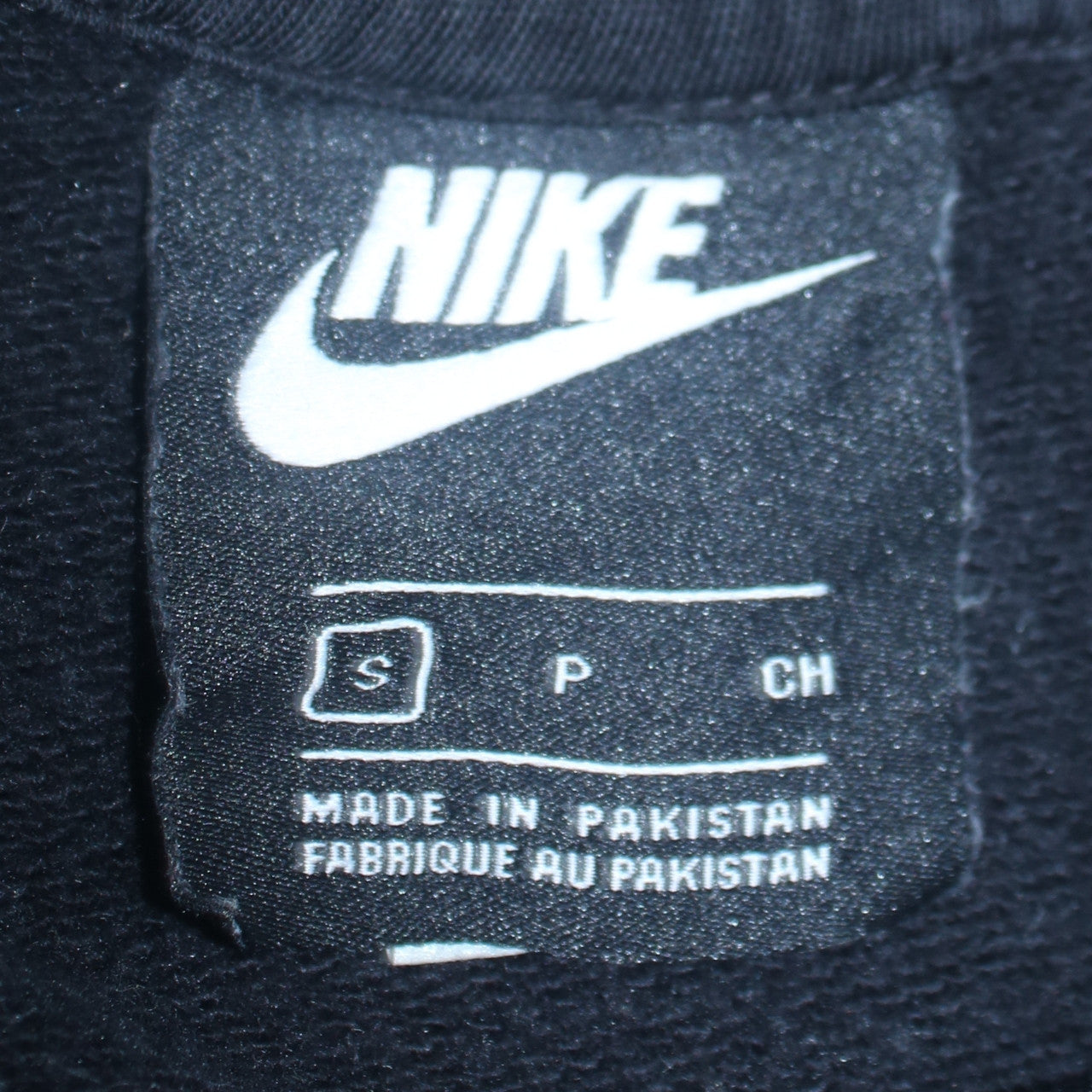 Womens UK Size S Nike Black Pullover Hoodie