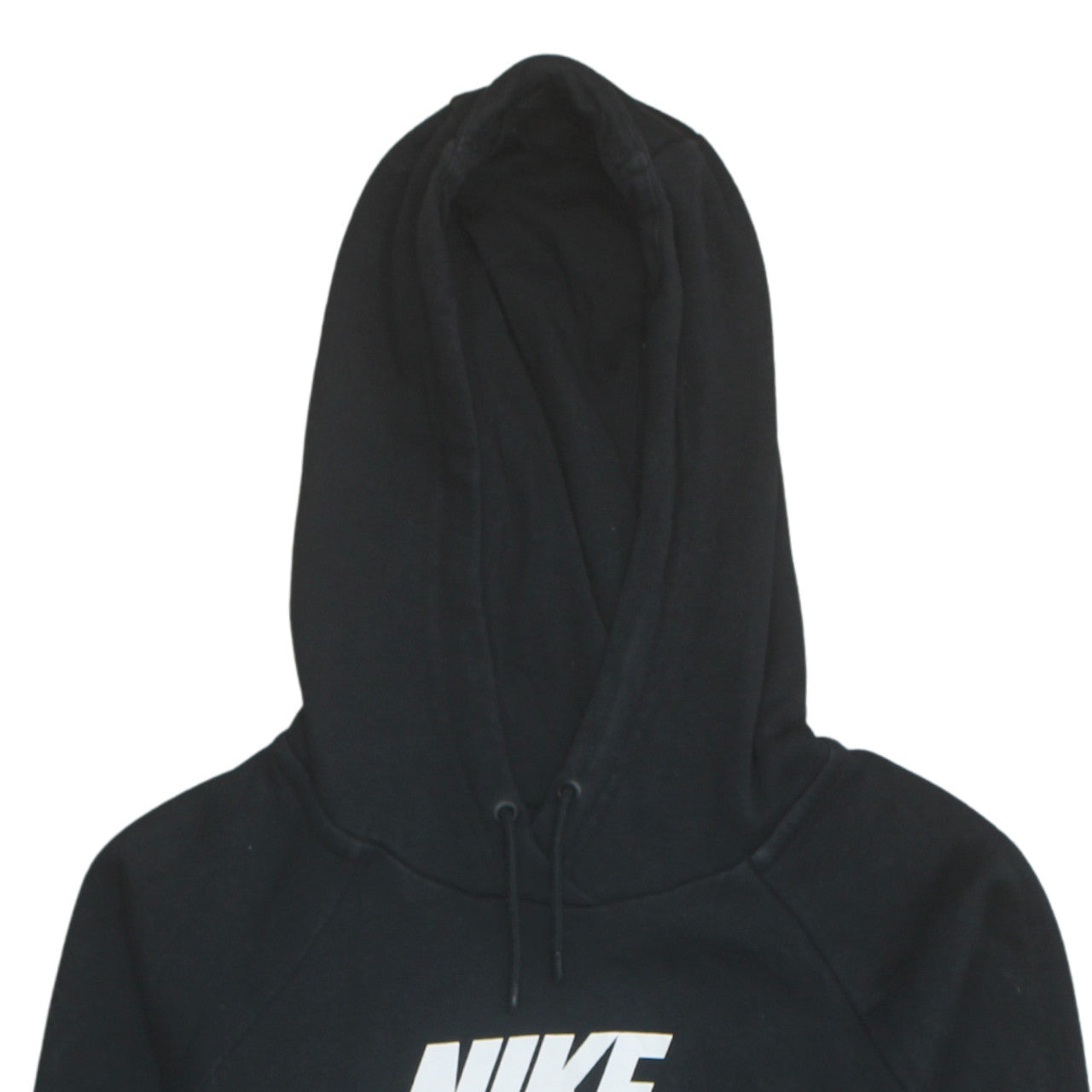 Womens UK Size S Nike Black Pullover Hoodie